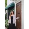 Áo blazer nữ tay dài form vừa người, áo vets freesize dưới 65kg, giảm giá 23% chỉ 161k 8