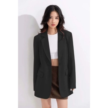Áo blazer nữ tay dài form vừa người, áo vets freesize dưới 65kg, giảm giá 23% chỉ 161k