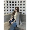 Áo blazer nữ tay dài trơn form rộng trẻ trung vest khoác ngoài giá ưu đãi 285k 4