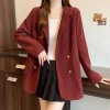Áo blazer nữ vải nhung trễ vai, thiết kế sang trọng, giảm giá 23% chỉ 246.420₫ 4