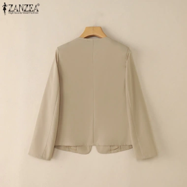 Áo Blazer Nữ ZANZEA Cổ Chữ V Tay Dài Có Túi Màu Trơn - Giá 307.692₫ (Giảm 20%) 8