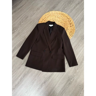 Áo blazer oversize nữ chất liệu cao cấp, dáng rộng phong cách, giảm giá 425k