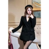 Áo blazer Rubyhouse dáng suông 2 lớp, vest đỏ nhung vải tuyết Hàn – 450.000 VND 2