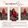 Áo blazer Rubyhouse dáng suông 2 lớp, vest đỏ nhung vải tuyết Hàn – 450.000 VND 4