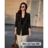 Áo blazer suông NHUN N185 hai hàng khuy dáng dài thanh lịch sang trọng, giảm còn 390k 4