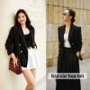 Áo blazer suông NHUN N185 hai hàng khuy dáng dài thanh lịch sang trọng, giảm còn 390k 5
