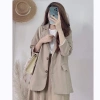 Áo Blazer Túi Nắp 2 Lớp Basic Vest Nữ Hàn Quốc 2 màu Đen Be Giá 139k 2
