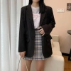 Áo Blazer Túi Nắp 2 Lớp Basic Vest Nữ Hàn Quốc 2 màu Đen Be Giá 139k 9