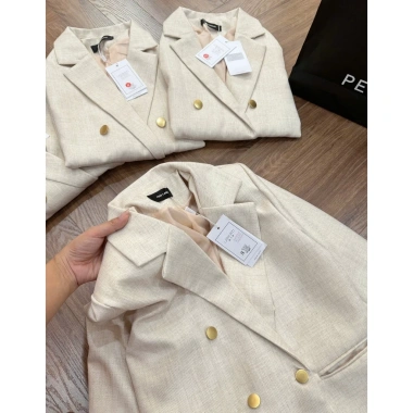 Áo Blazer Tweed Nhẹ 4 Mùa – 2 Cúc Thanh Lịch, Dễ Phối Đồ, Giá 390.000 giảm 20% 7