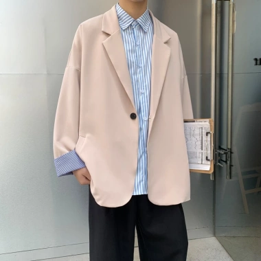 Áo blazer unisex BZ12 form rộng phong cách năng động Hàn Quốc giá 179.000₫