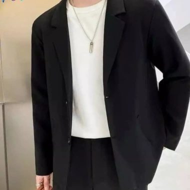 Áo Blazer Unisex Hàn Quốc Vitex Form Rộng - Thiết Kế Năng Động, Giá Ưu Đãi 344.500 VND
