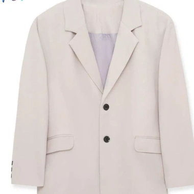 Áo Blazer Unisex Hàn Quốc Vitex Form Rộng - Thiết Kế Năng Động, Giá Ưu Đãi 344.500 VND