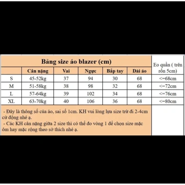Áo Blazer & Vest Nữ Dài Tay Form Suông Đệm Vai - Sẵn Hàng, Giá 330k 9