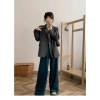Áo Blazer & Vest Nữ Form Rộng, 2 Lớp Đệm Vai, Phong Cách Hàn Quốc, Bigsize, Tay Dài 6