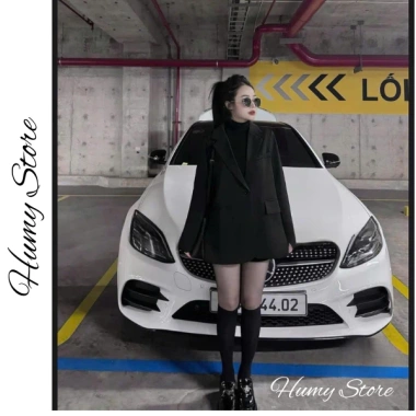Áo Blazer Xẻ Lưng Gắn Cúc Hàng Chất Đẹp Loại 1 - Giá 329k tại Humy Store 3
