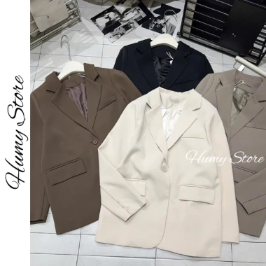 Áo Blazer Xẻ Lưng Gắn Cúc Hàng Chất Đẹp Loại 1 - Giá 329k tại Humy Store 7