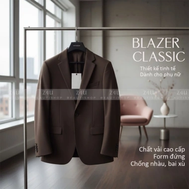 Áo Blazer Z4U Khuy Trẻ Trung, Chi Tiết Cao, Giá 575k Giảm 23%
