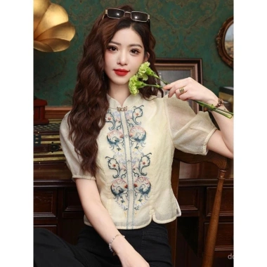 Áo blouse Barong, Filipiniana, chiffon thêu lỗ - châu Á nữ, giảm còn 362.286₫ 5 Áo blouse Barong, Filipiniana, chiffon thêu lỗ - châu Á nữ, giảm còn 362.286₫ 5