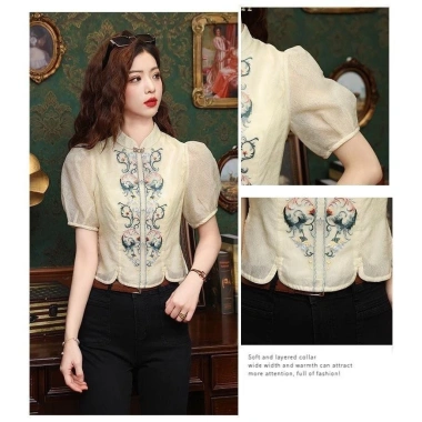 Áo blouse Barong, Filipiniana, chiffon thêu lỗ - châu Á nữ, giảm còn 362.286₫ 6 Áo blouse Barong, Filipiniana, chiffon thêu lỗ - châu Á nữ, giảm còn 362.286₫ 6