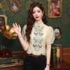 Áo blouse Barong, Filipiniana, chiffon thêu lỗ - châu Á nữ, giảm còn 362.286₫ 9