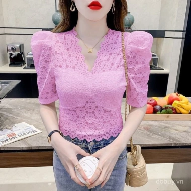 Áo blouse Barong Philippines cỡ lớn, thêu lỗ đơn giản, ren tương phản, phong cách ASEAN, giá 164,488₫ 4