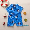 Áo Bơi Liền Quần Ngắn Tay In Hình Dễ Thương cho Bé 0-3 tuổi - Giá Ưu Đãi 126.036 đ