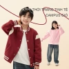 Áo bomber bé trai HKAM, thoải mái thời trang, in hình năm mới, giảm còn 350.000₫ 2
