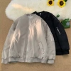 Áo bomber trần phao 3 lớp dày dặn, cổ đứng, màu đen, ấm áp - Giá 265.000₫ (Xả hàng) 4