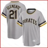 Áo Bóng Chày MLB Pittsburgh Pirates Roberto Clemente Xám Size Lớn Giá 147.960₫