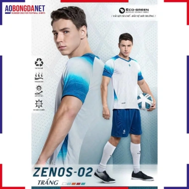 Áo Bóng Đá Cao Cấp Egan Zenos-02 Không Logo - Siêu Nhẹ, Thoáng Mát, Giá Ưu Đãi