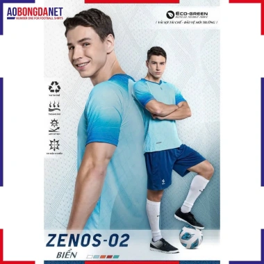 Áo Bóng Đá Cao Cấp Egan Zenos-02 Không Logo - Siêu Nhẹ, Thoáng Mát, Giá Ưu Đãi