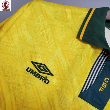 Áo bóng đá cổ điển Brazil 1.991/1.993 cho tuổi teen - Giá chỉ 321.732 VND, giảm mạnh 2