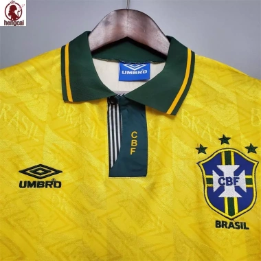 Áo bóng đá cổ điển Brazil 1.991/1.993 cho tuổi teen - Giá chỉ 321.732 VND, giảm mạnh 4