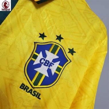 Áo bóng đá cổ điển Brazil 1.991/1.993 cho tuổi teen - Giá chỉ 321.732 VND, giảm mạnh 7