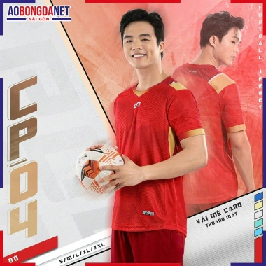 Áo Bóng Đá CP04 Không Logo - Vải Mè Caro Co Giãn 4 Chiều, Thấm Hút Mồ Hôi, 260k