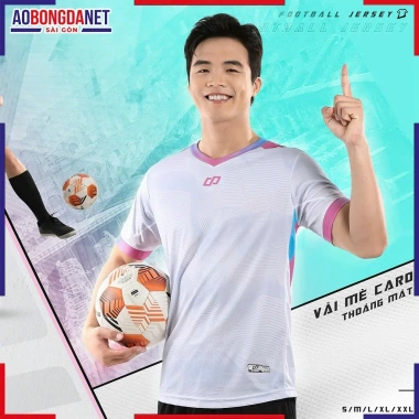 Áo Bóng Đá CP04 Không Logo - Vải Mè Caro Co Giãn 4 Chiều, Thấm Hút Mồ Hôi, 260k