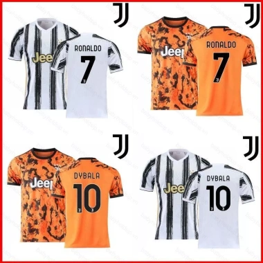 Áo bóng đá Juventus FC 2.020-2.021 Unisex - Sân nhà & sân khách, Ronaldo Dybala, giảm còn 144.720₫