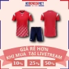 Áo Bóng Đá Nam Nữ CP 03 Không Logo, Vải Caro Thoáng Mát, Co Giãn Tốt, Giá 260k
