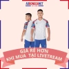 Áo Bóng Đá Nam Nữ Không Logo Wika Enzo - Vải Wikarotex Thoáng Mát, Đàn Hồi Tốt
