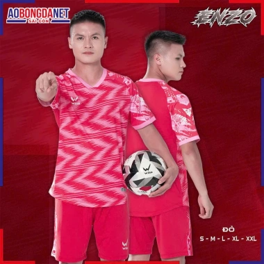Áo Bóng Đá Nam Nữ Không Logo Wika Enzo - Vải Wikarotex Thoáng Mát, Đàn Hồi Tốt 5