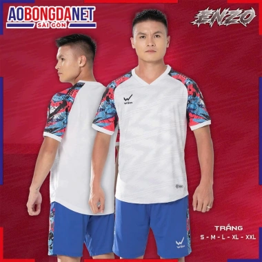 Áo Bóng Đá Nam Nữ Không Logo Wika Enzo - Vải Wikarotex Thoáng Mát, Đàn Hồi Tốt 10