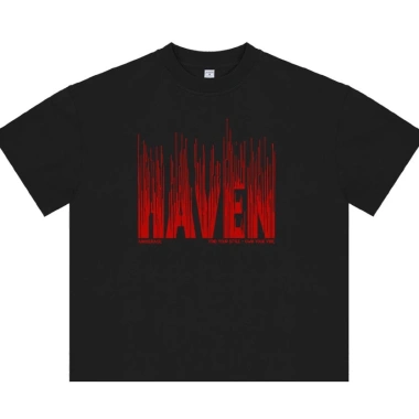 Áo boxy graffiti form rộng tay ngắn thun cotton 100% - Thời trang nam nữ chỉ 159.000₫ 2