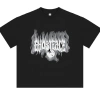 Áo boxy graffiti form rộng tay ngắn thun cotton 100% - Thời trang nam nữ chỉ 159.000₫ 5