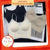 Áo Bra BRA56 2 dây chất đúc su phi lụa mềm, co giãn, tăng dáng, không lộ viền - 120k