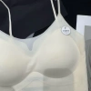 Áo Bra BRA56 2 dây chất đúc su phi lụa mềm, co giãn, tăng dáng, không lộ viền - 120k 6