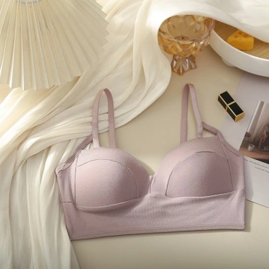 Áo Bra Cotton 2 Dây Mút Liền Siêu Nhẹ, Mềm Mại, Thoáng Mát, Tôn Vòng 1 Gợi Cảm - Giá 60.000₫ 2