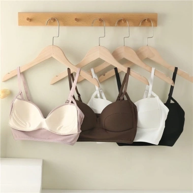 Áo Bra Cotton 2 Dây Mút Liền Siêu Nhẹ, Mềm Mại, Thoáng Mát, Tôn Vòng 1 Gợi Cảm - Giá 60.000₫ 6