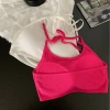 Áo Bra Cotton Mút Mỏng Dây Thắt 2 Dây Xinh Xắn Đi Biển Nữ AMYBRA B8.703 62k 9