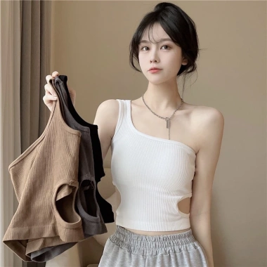Áo Bra Nữ 1 Vai Chéo Dây Không Gọng, Nâng Ngực Co Giãn Cao Cấp BRA16 - Giảm Giá 60.000₫ 2