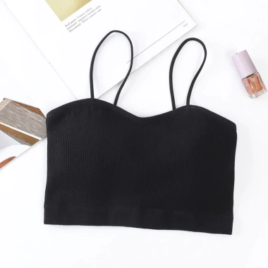 Áo bra nữ 2 dây basic cotton mút mỏng màu trơn - dễ phối, AMYBRA B7.719 49.000₫ 10